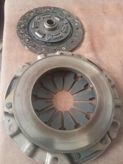 mehran clutch plate pressure plate made in Japan good condtion