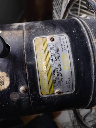 used fan 230 volt