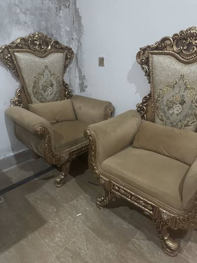 Bed room chairs with table