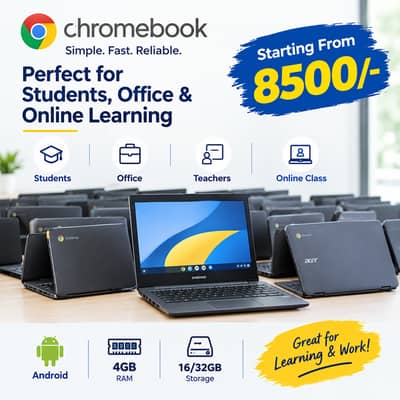 Chromebook for Study & Work | Students | Teachers | Office | Home