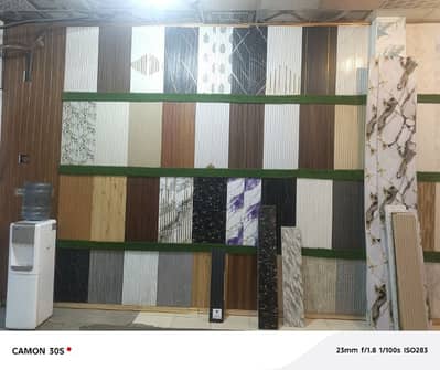 PVC wall panel-Media wall-Pvc wallpaper-Pvc ceiling-Wpc Fluted panel