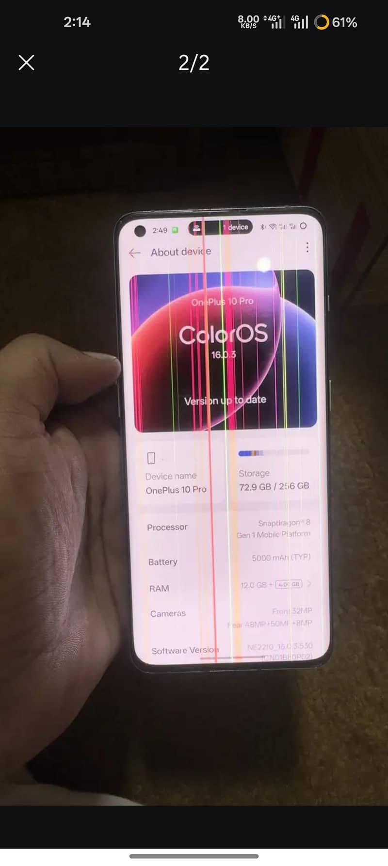One Plus 10 Pro 1