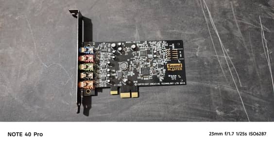 Sound Blaster Audigy Fx PCIe sound card