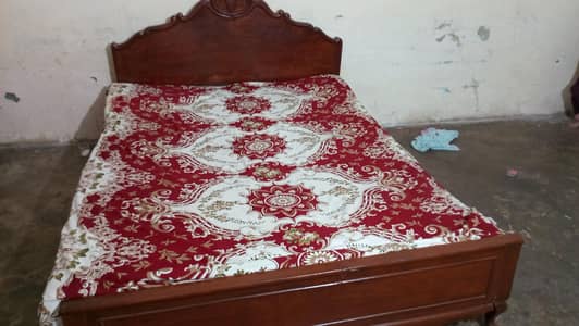 pure wood bed
