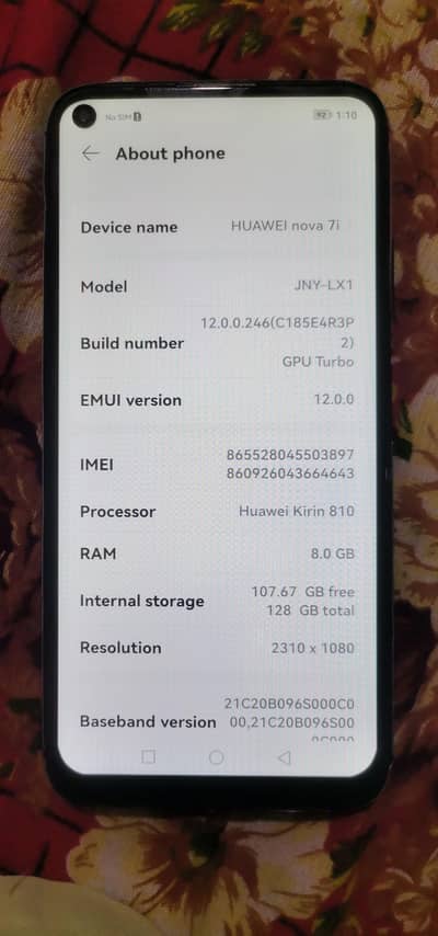 Huawei Nova 7i