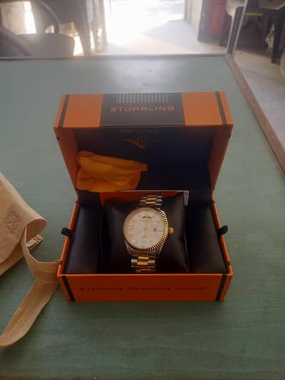 I want to sale my watch it's ne not used it's American watch and orig