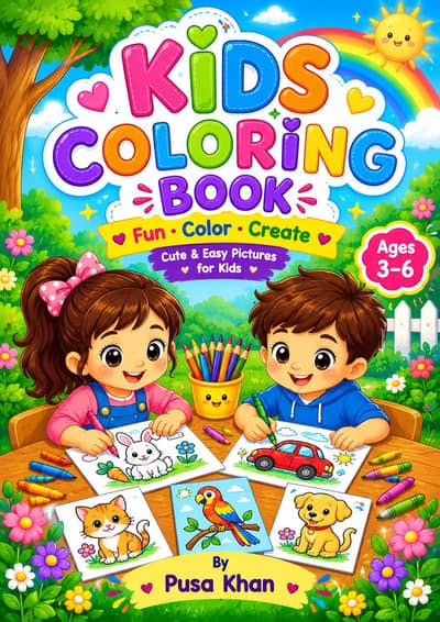 kids coloring book