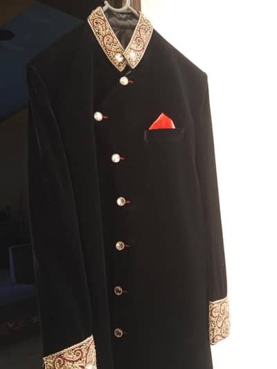 Black Sherwani