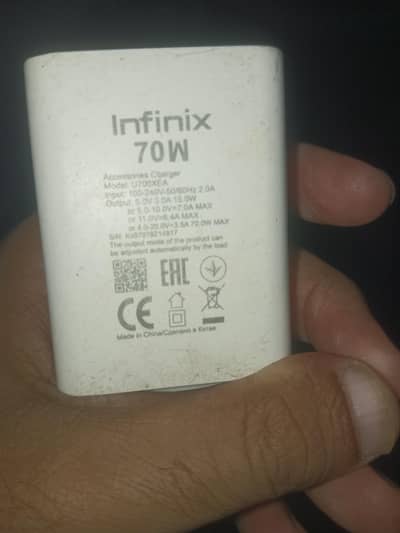 infinix 70w original adapter
