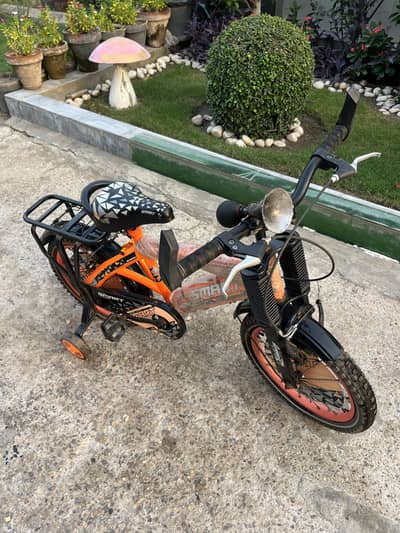 Smart 16 Orange Kids Cycle - Like New Condition - Urgent Sale