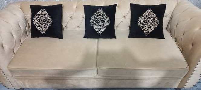 5 seater barley used sofa set for sale