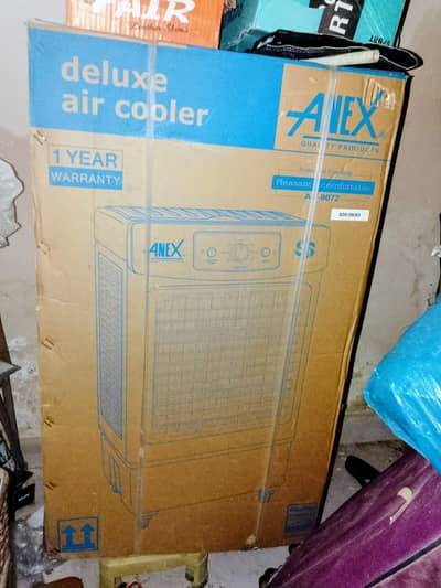 Air Cooler-Anex Brand & Tape/Cassette Recorder-National
