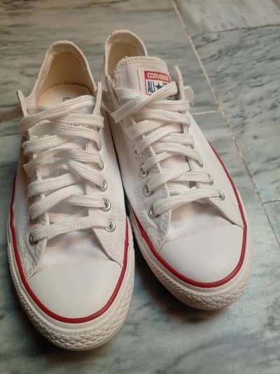 Converse All Star (white color)(8.5)