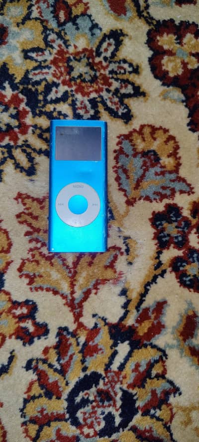 Ipod nano 2nd gen blue color 4gb
