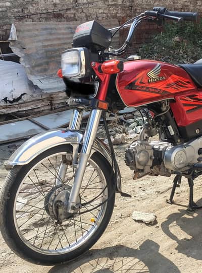 Honda CD 70cc new Bike 2020 model documents complete biometric ok