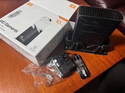 WD Elements 10TB External HDD | 10TB Storage | Unused | Box Opened