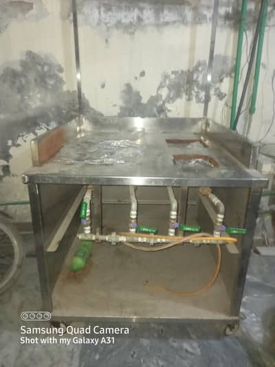 4 burner stone