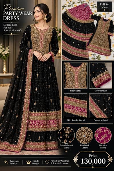 Bridal Dress | Bridal Lehenga | Wedding Wear | Baraat & Walima Dress |