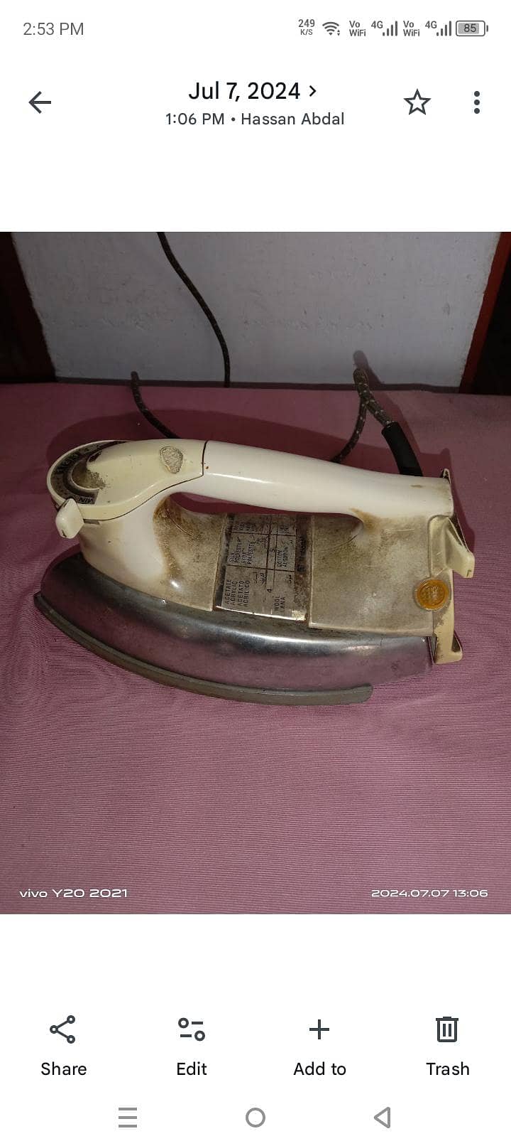 Iron. 0