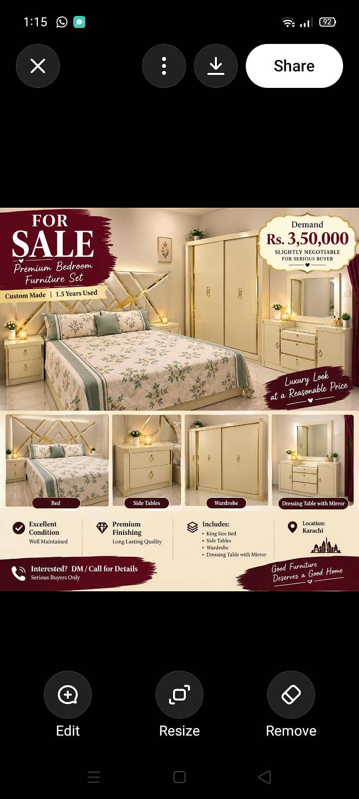 bedroom set 0