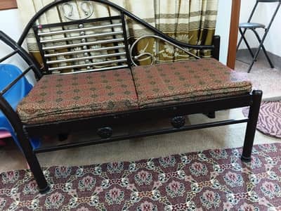 use 2 seater sofa iron steel wala sale krna hay