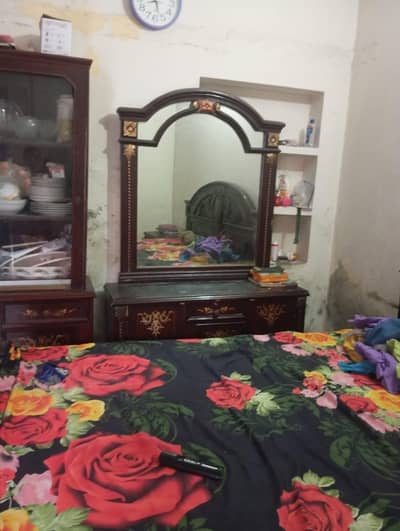 dresser and showcase