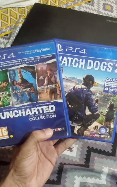 Buy 1 Get 1 Free PS4 Games Uncharted Watch dogs