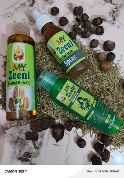Zeeni Herbal Hair Oil / Herbal Hair Shampoo / Hair Spray / Hair Care