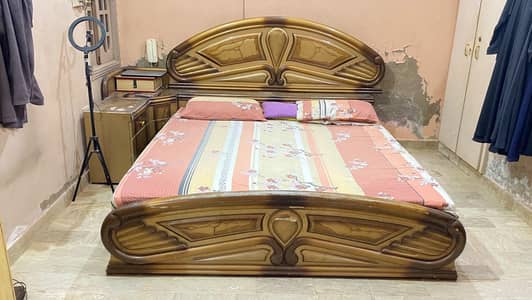 Bed sides table corner and dressing table