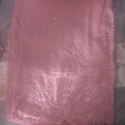 medium size teapink beautiful party wear dres