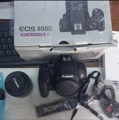 Canon 800D camera for sale