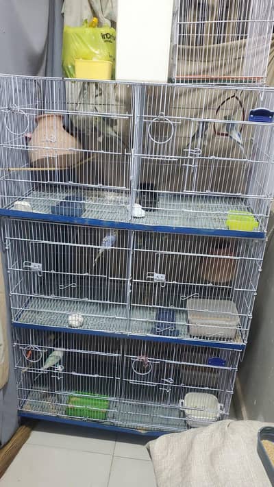 4 Cages in New Condition