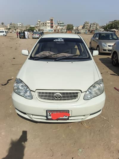 Toyota Corolla XLI 2004 body normal condition DUCOMINT complit