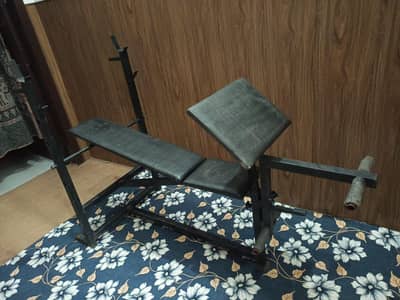 gym Bench + arm support rest