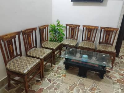 Premium Wooden Chairs Premium Quality 6pcs