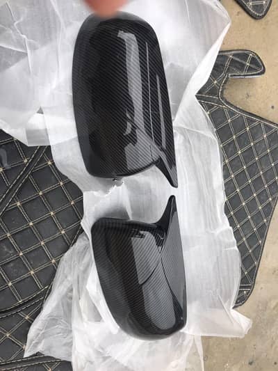 Kia Picanto Premium Carbon Fiber Side Mirror Covers  Brand New