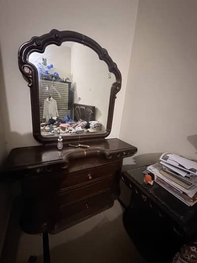USED DRESSING TABLE FOR SALE PURE WOOD