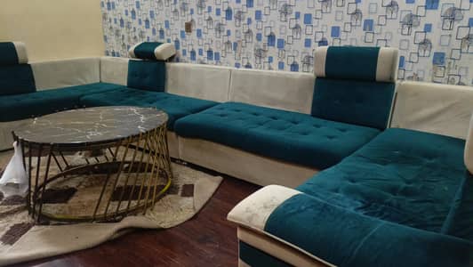 8 SEATERS SOFA WITH ROTATBLE HEADREST