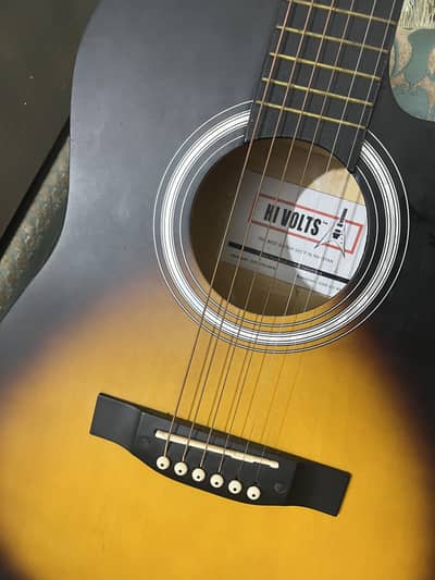 Acoustic guitar in brand new condition