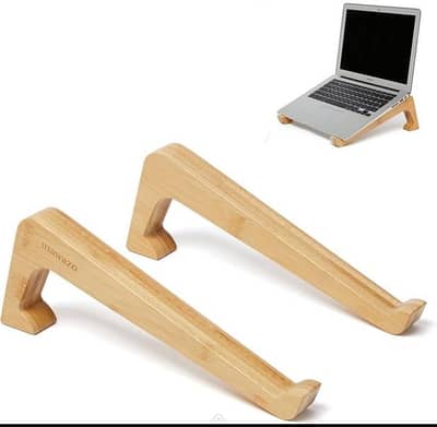 Premium Wooden Magnetic Laptop Stand