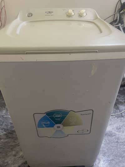 Super Asia washing machine and dryer