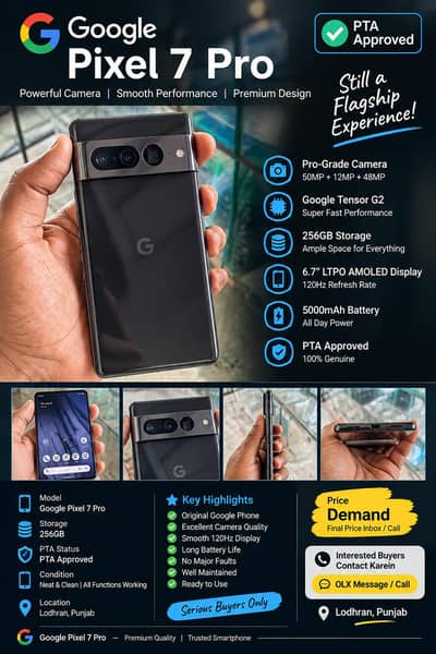 Google Pixel 7 Pro 03092200419