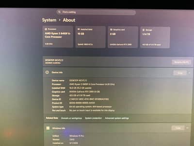Gaming PC RTX 2060 6GB | Ryzen 5 8400F | 16GB DDR5