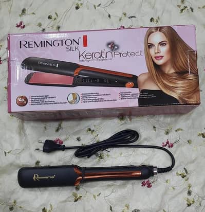 Remington Silk Ceramic Hair Straightener Black Medium Heat