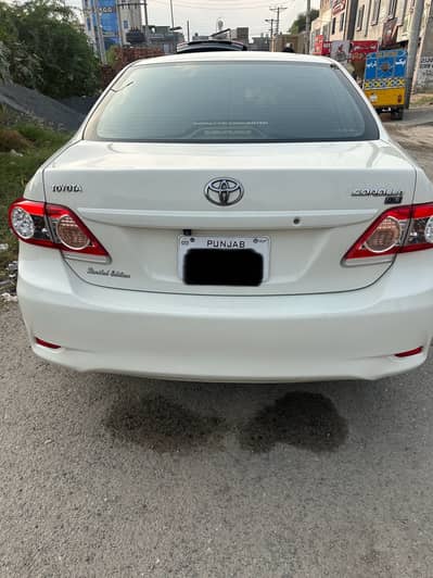 Toyota Corolla GLi – Available on Rent With Driver | Faisalabad
