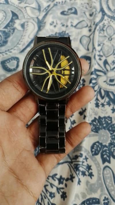 skmei wheel rotating watch