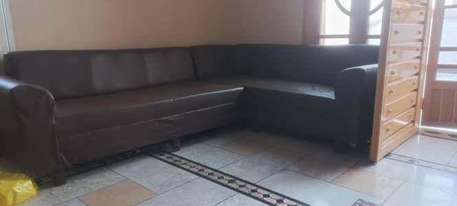 L shape 7seater sofa available for sale