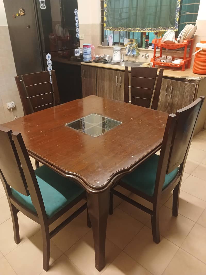 Dining table with chairs 1