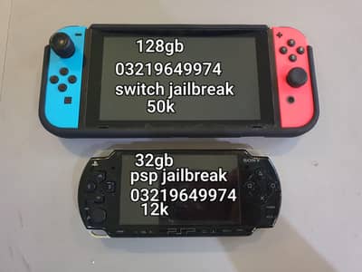 psp and Nintendo switch jailbreak games install l