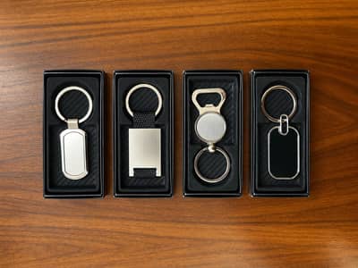 Imported / Premium Metal Keychains in Gift Boxes (2000 Pcs)